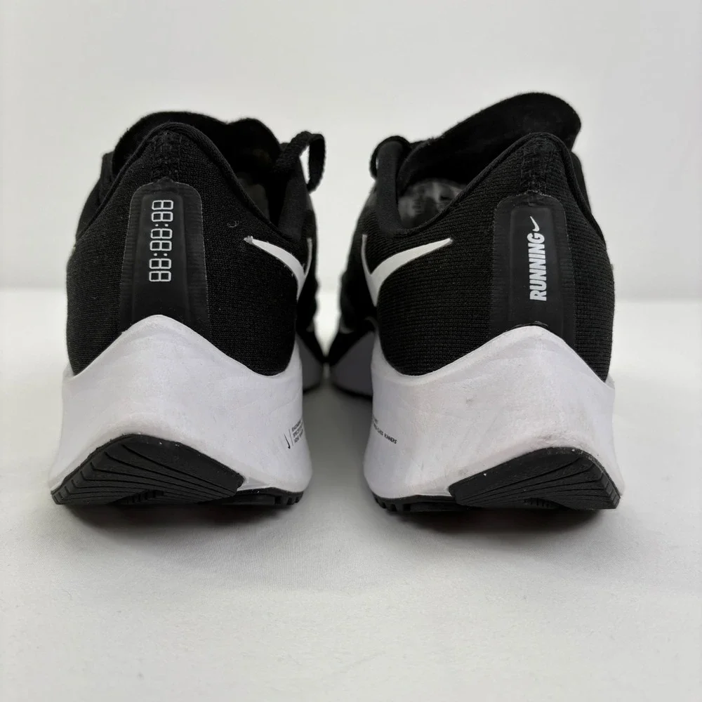 Nike Air Zoom Pegasus 37 Womens Running Shoes Black White BQ9647-002 Size 5